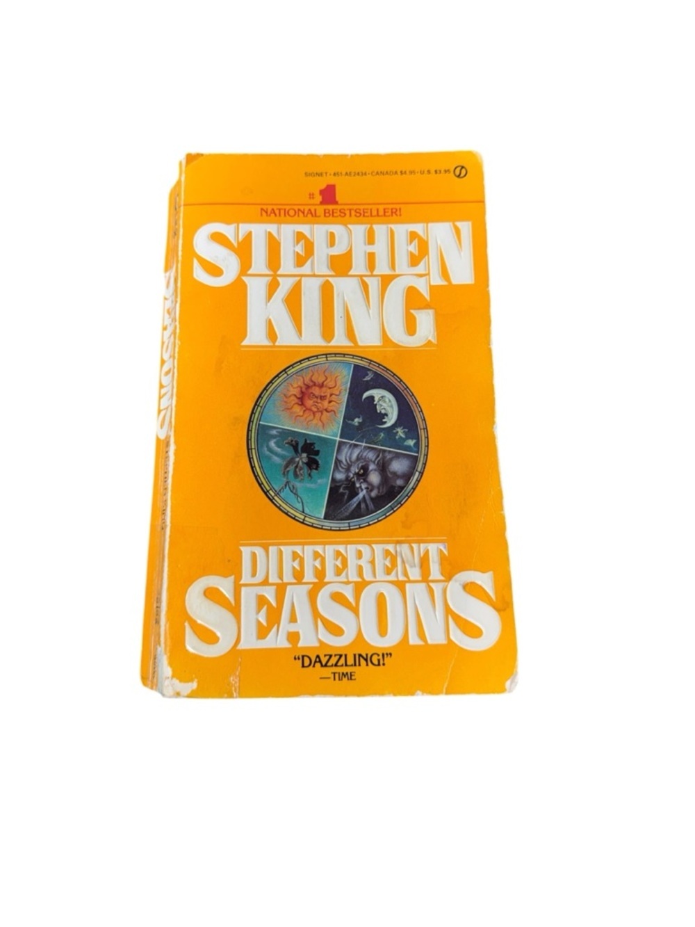 Different Seasons 1983 Stephen King Paperback Book 1st Signet Printing